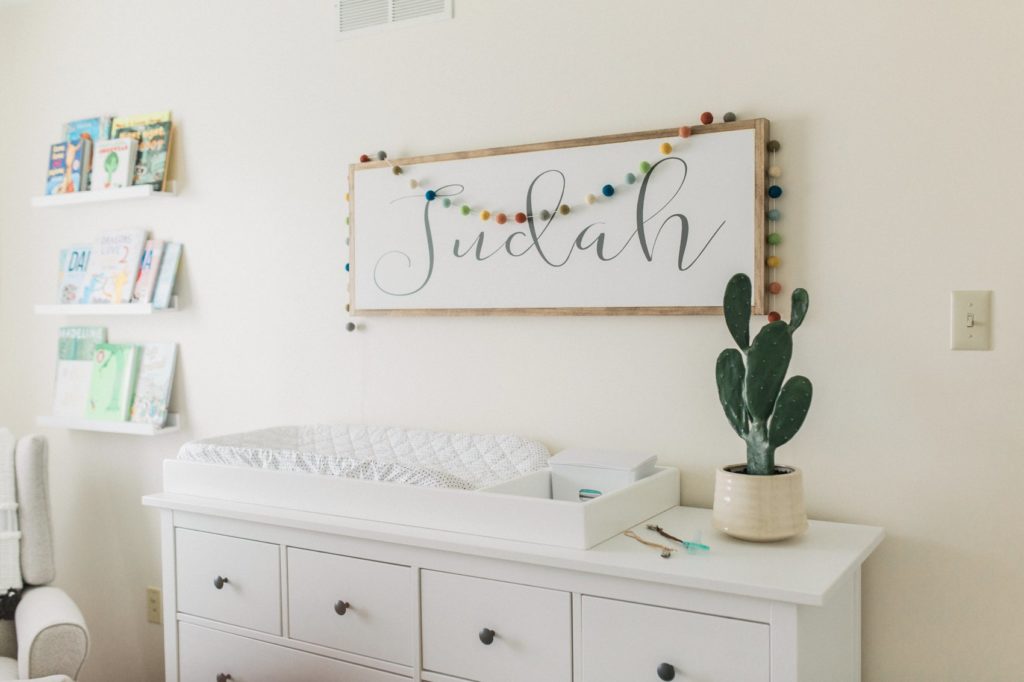 Baby Boy Llama + Cactus Nursery // Baby Errington · Pennsylvania Fine